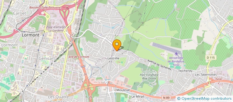 localisation de l'entreprise MONSIEUR ODILON BUISSON  ARTIGUES-PRES-BORDEAUX