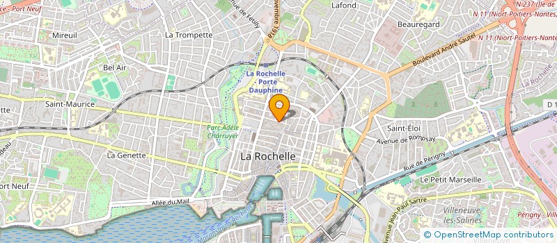 localisation de l'entreprise MONSIEUR ODILON DUVAL--ROBERT à LA ROCHELLE