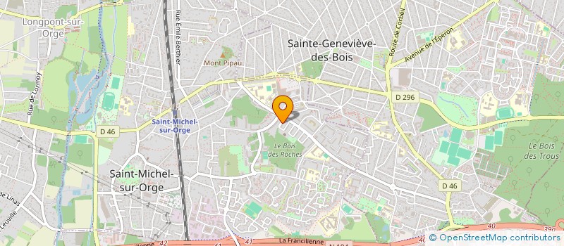 localisation de l'entreprise MONSIEUR ODILON MUNDELE MATONDO  SAINT-MICHEL-SUR-ORGE