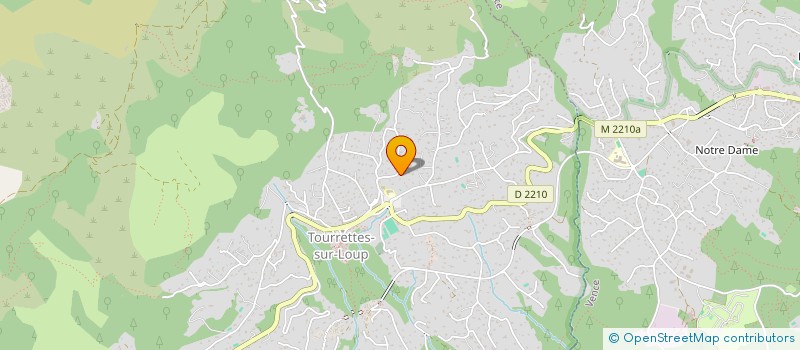 localisation de l'entreprise MONSIEUR ODIN PIGELET  TOURRETTES-SUR-LOUP