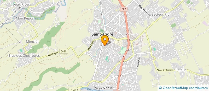 localisation de l'entreprise MONSIEUR ODJASVINE BISSESSUR à SAINT-ANDRE