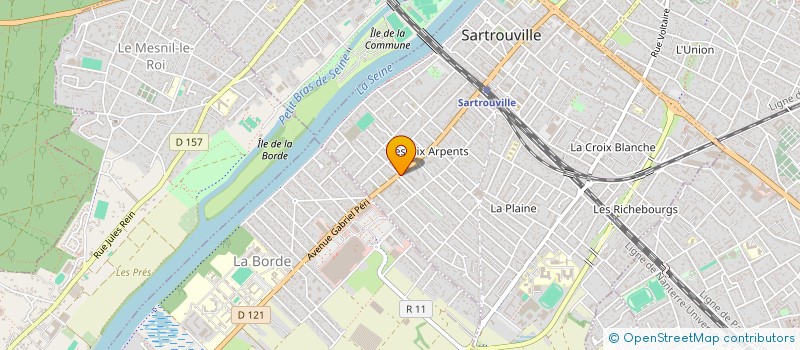 localisation de l'entreprise MONSIEUR ODLANOR DOS SANTOS à SARTROUVILLE