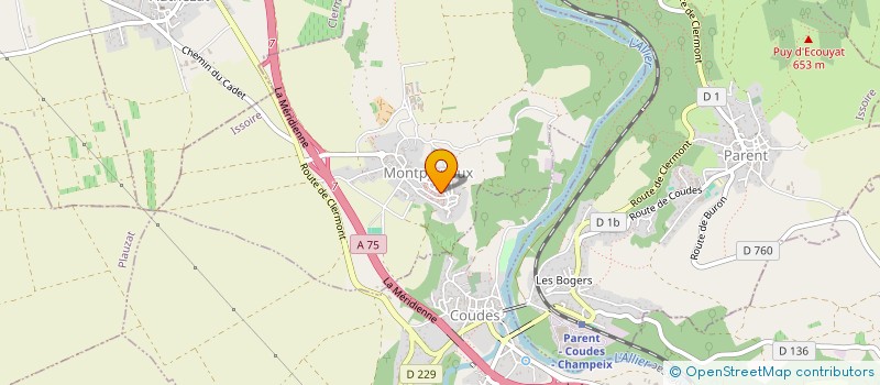 localisation de l'entreprise MONSIEUR ODYSSEAS YIANNIKOURIS à MONTPEYROUX