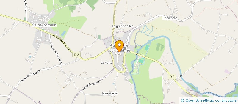 localisation de l'entreprise MONSIEUR OEGE BAKKER  AUBETERRE-SUR-DRONNE