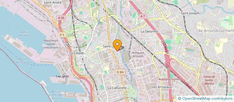 localisation de l'entreprise MONSIEUR OGANES AVANESSIAN à MARSEILLE