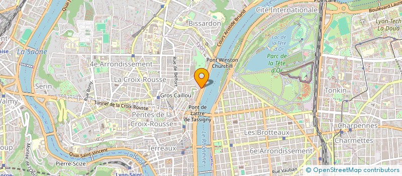 localisation de l'entreprise MONSIEUR OGANES TOUMANIAN  LYON