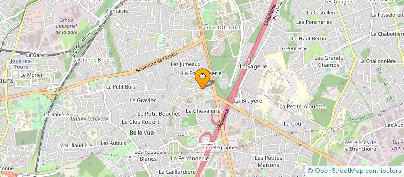 localisation de l'entreprise MONSIEUR OGANNES ZAKARIAN  JOUE-LES-TOURS