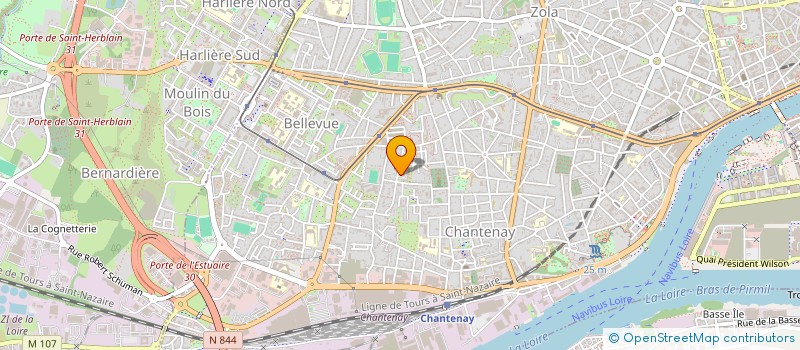 localisation de l'entreprise MONSIEUR OGBE IGBINEWEKA à NANTES