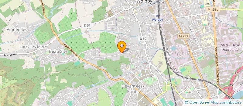 localisation de l'entreprise MONSIEUR OGERT KODRA  METZ