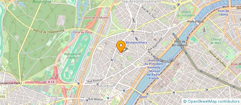 localisation de l'entreprise MONSIEUR OGIER OGIER DESCHAMPS  PARIS