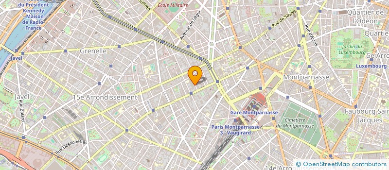 localisation de l'entreprise MONSIEUR OGNVEN BABIC  PARIS