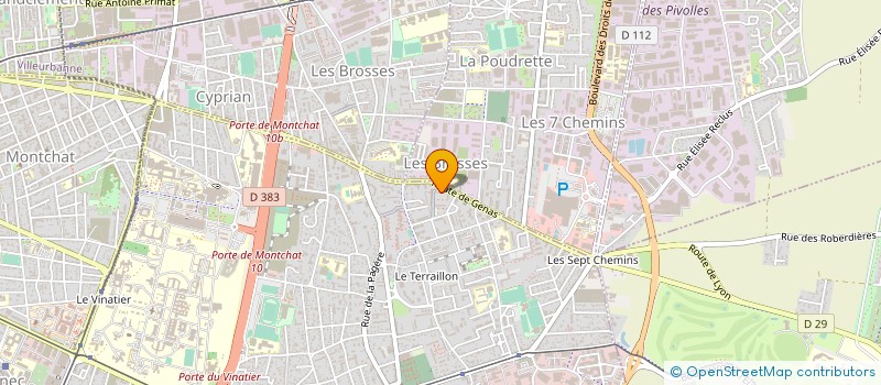 localisation de l'entreprise MONSIEUR OGNYAN NIKOLOV à BRON