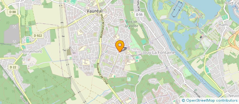 localisation de l'entreprise MONSIEUR OGUNTAYO DAVIDSON à VAUREAL