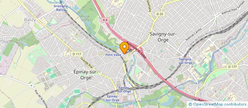 localisation de l'entreprise MONSIEUR OGUZ ARAS à EPINAY-SUR-ORGE