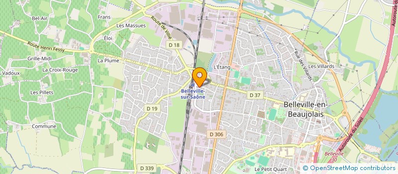 localisation de l'entreprise MONSIEUR OGUZ KARAMAN  BELLEVILLE-EN-BEAUJOLAIS