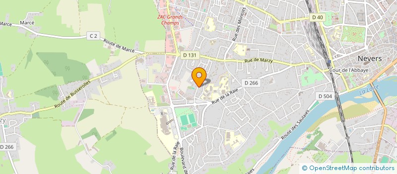 localisation de l'entreprise MONSIEUR OGUZ SARP à NEVERS