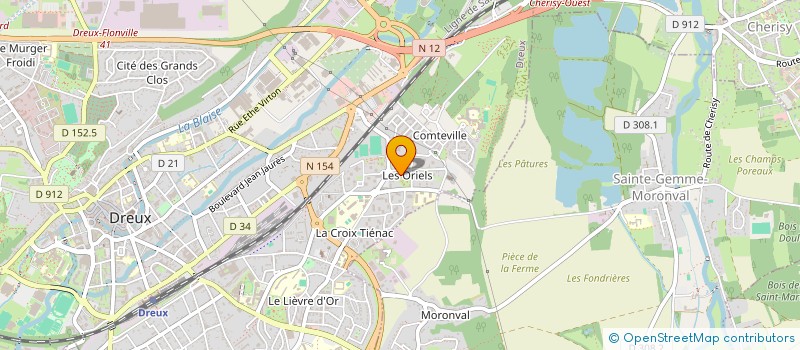 localisation de l'entreprise MONSIEUR OGUZHAN POLAT à DREUX