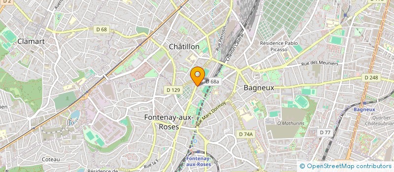 localisation de l'entreprise MONSIEUR OGUZHAN POYRAZ à FONTENAY-AUX-ROSES
