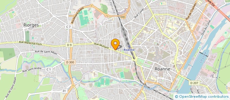localisation de l'entreprise MONSIEUR OGUZHAN ULU à ROANNE