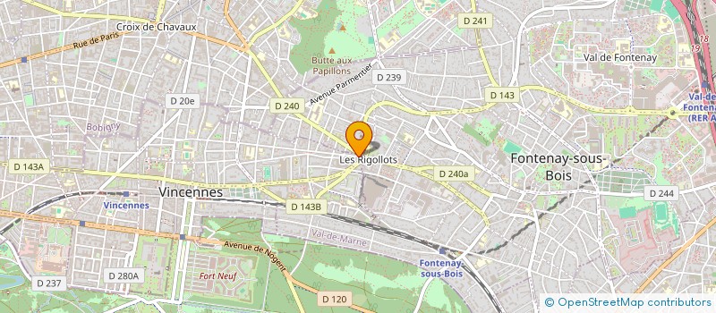 localisation de l'entreprise MONSIEUR OGUZHAN ZORLU à VINCENNES