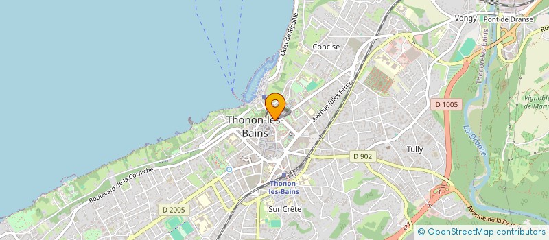 localisation de l'entreprise MONSIEUR OHAD BERCOFF-BAREL à THONON-LES-BAINS