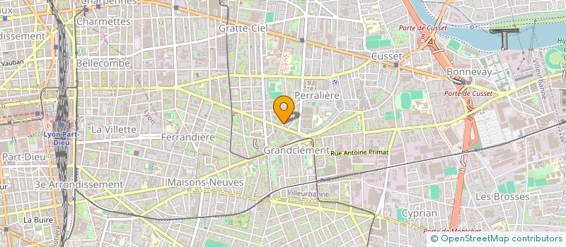 localisation de l'entreprise MONSIEUR OHANES OHANIAN  VILLEURBANNE