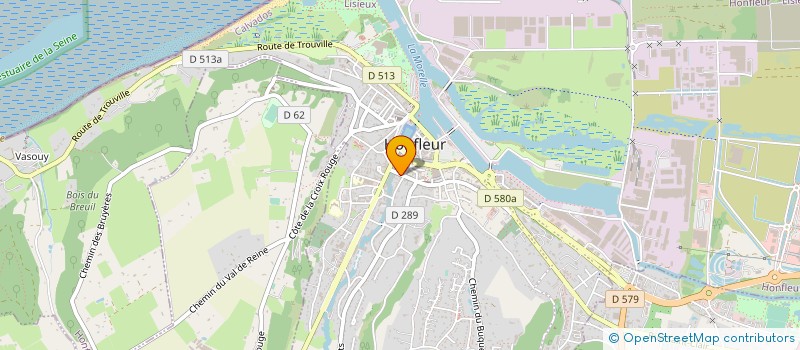 localisation de l'entreprise MONSIEUR OHANNES TACHNAKIAN à HONFLEUR