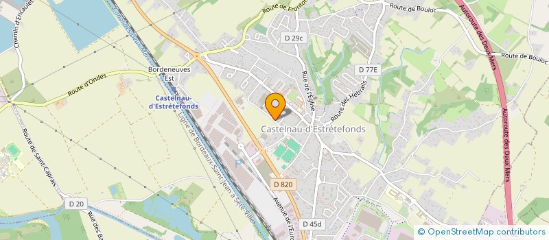 localisation de l'entreprise MONSIEUR OI ASSEMIAN  CASTELNAU-D'ESTRETEFONDS