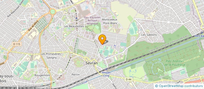localisation de l'entreprise MONSIEUR OIDI BEN TEKHIAT à SEVRAN