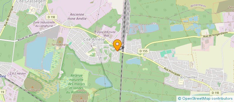 localisation de l'entreprise MONSIEUR OIHEBE AISSAOUI  RICHWILLER