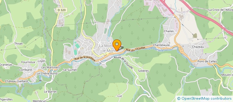 localisation de l'entreprise MONSIEUR OIJDI AMRI  LA MONNERIE-LE-MONTEL