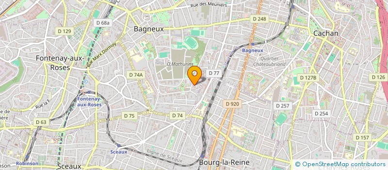 localisation de l'entreprise MONSIEUR OISIM M'ZALOUAT à BAGNEUX