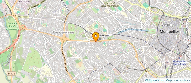 localisation de l'entreprise MONSIEUR OISSIM EL MENKOURI  MONTPELLIER