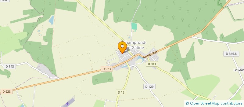localisation de l'entreprise MONSIEUR OIVIER JOLY à CHAMPROND-EN-GATINE