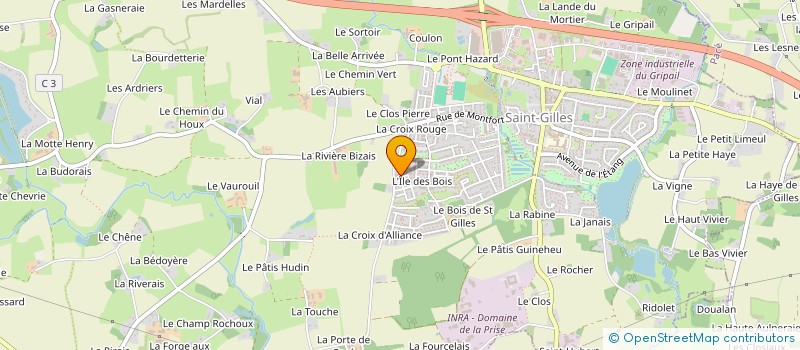 localisation de l'entreprise MONSIEUR OJO KAKAH  SAINT-GILLES