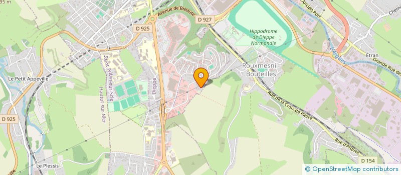 localisation de l'entreprise MONSIEUR OKACHA BOULARES  DIEPPE