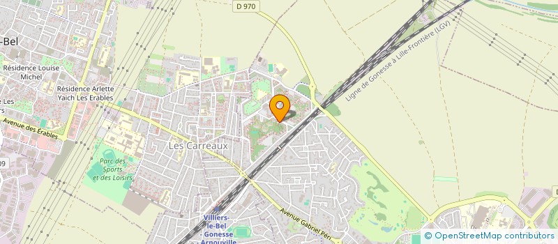 localisation de l'entreprise MONSIEUR OKAN ABAY à GONESSE