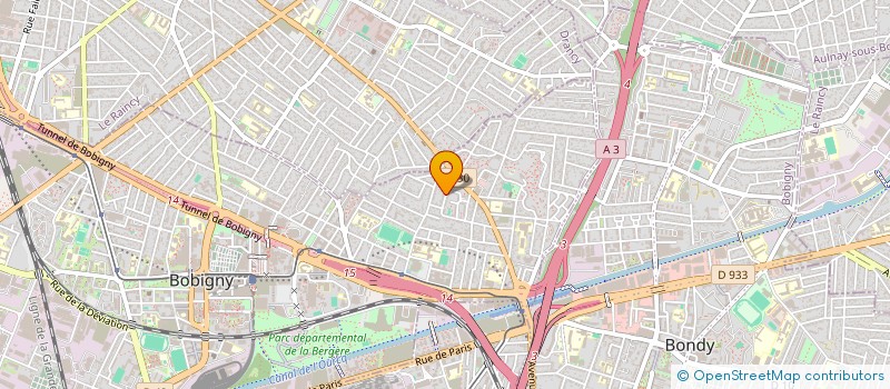 localisation de l'entreprise MONSIEUR OKAN ARAS  BOBIGNY