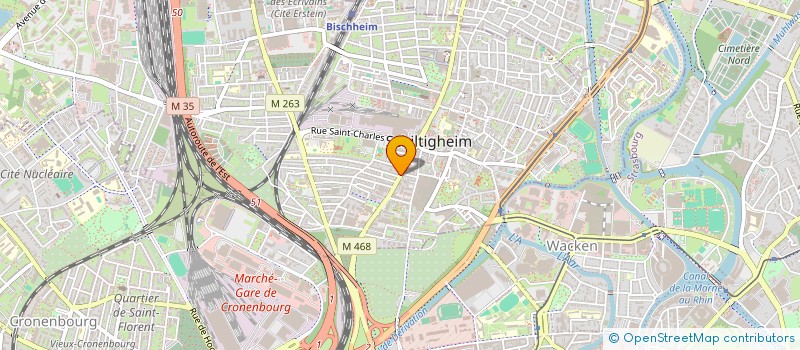 localisation de l'entreprise MONSIEUR OKAN CICEK  SCHILTIGHEIM