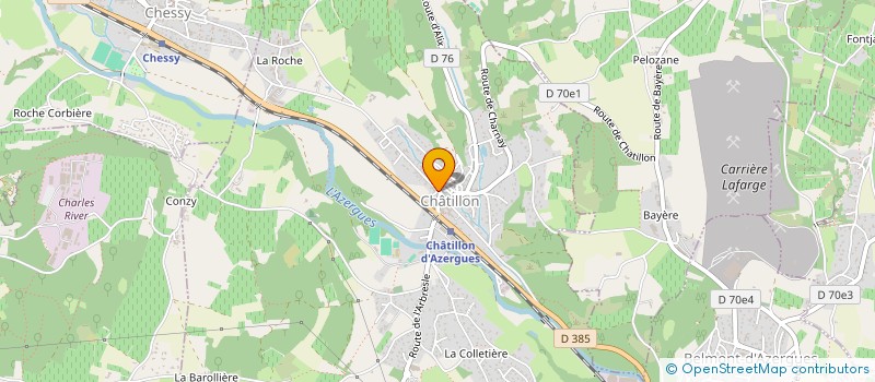 localisation de l'entreprise MONSIEUR OKAN DERELI  CHATILLON