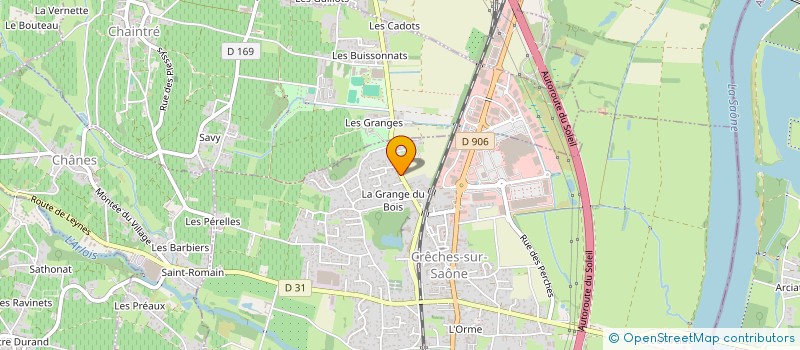 localisation de l'entreprise MONSIEUR OKAN GUL  CRECHES-SUR-SAONE