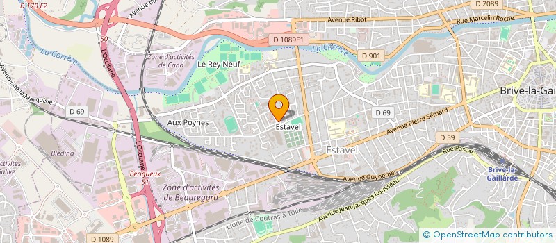 localisation de l'entreprise MONSIEUR OKAN GUNGOR à BRIVE-LA-GAILLARDE
