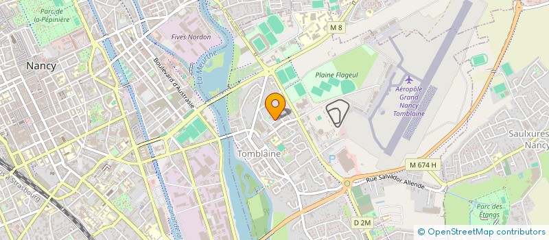 localisation de l'entreprise MONSIEUR OKAN KOZANHAN  TOMBLAINE