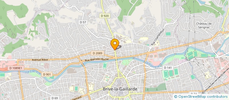 localisation de l'entreprise MONSIEUR OKAN TEMEL  BRIVE-LA-GAILLARDE