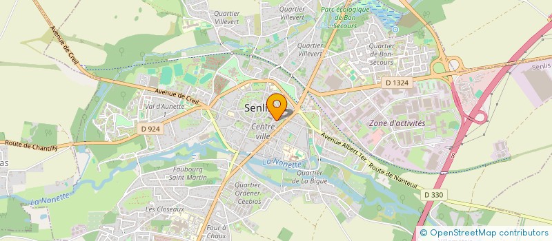 localisation de l'entreprise MONSIEUR OKAN UNLU à SENLIS