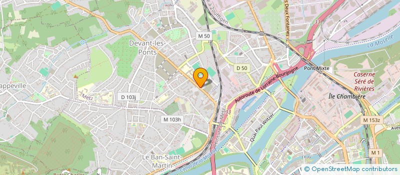 localisation de l'entreprise MONSIEUR OKBA BENDEKKICHE  METZ