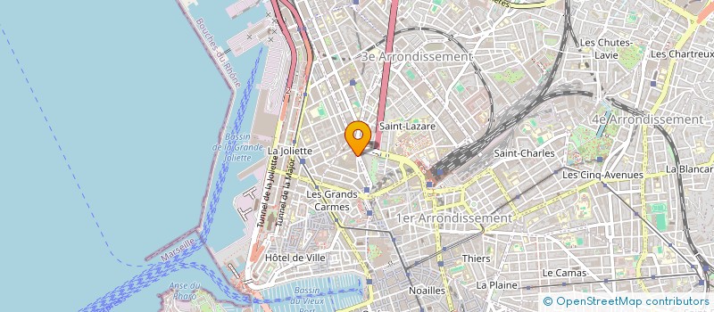localisation de l'entreprise MONSIEUR OKBA KACIMI EL HASSANI à MARSEILLE