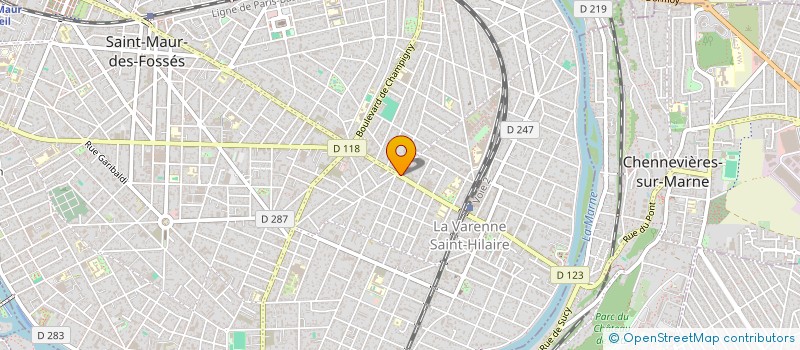 localisation de l'entreprise MONSIEUR OKBA MESSAOUD DEBBIH  SAINT-MAUR-DES-FOSSES