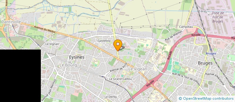 localisation de l'entreprise MONSIEUR OKHAN ISILDAK  EYSINES