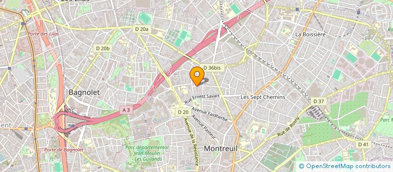localisation de l'entreprise MONSIEUR OKIL UDDIN CHOWDHURY SHEMU à MONTREUIL